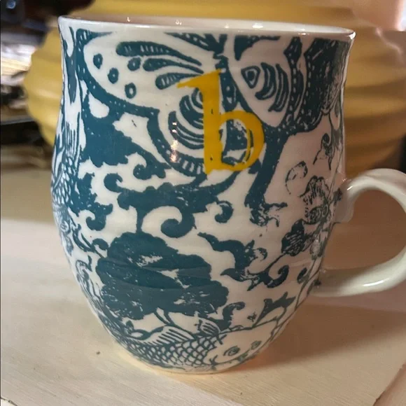 Anthropologie Homegrown Monogram Mug - Picture 1 of 3